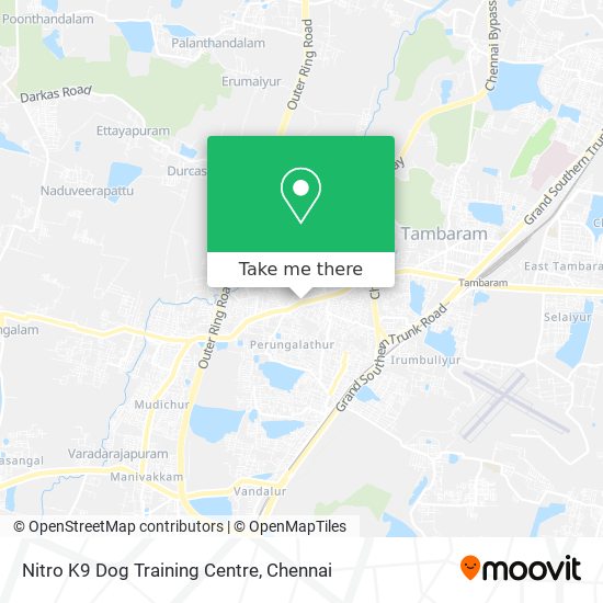 Nitro K9 Dog Training Centre map