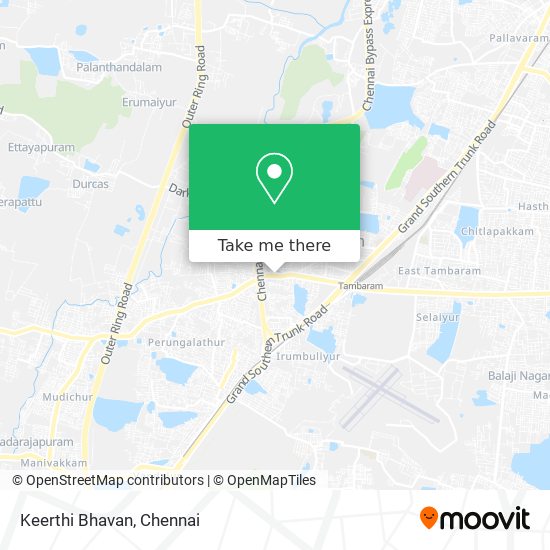 Keerthi Bhavan map