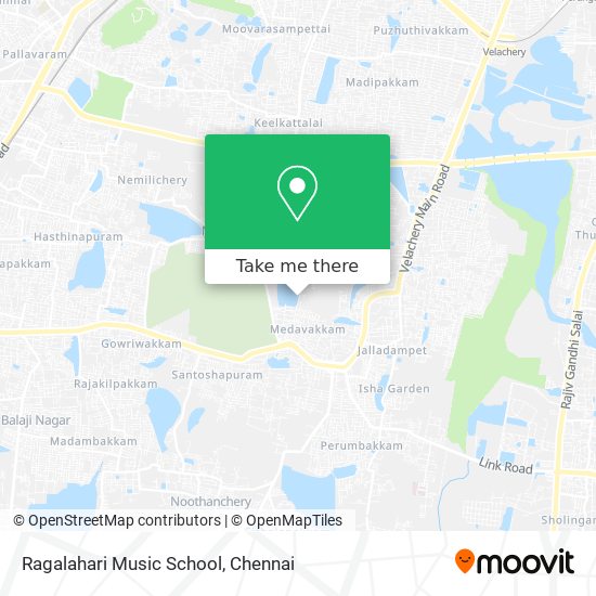 Ragalahari Music School map
