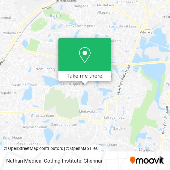 Nathan Medical Coding Institute map