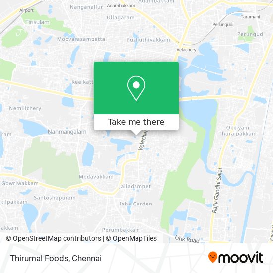 Thirumal Foods map