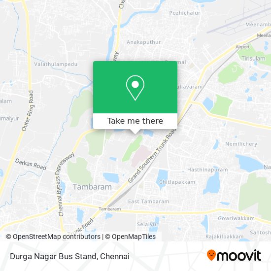 Durga Nagar Bus Stand map