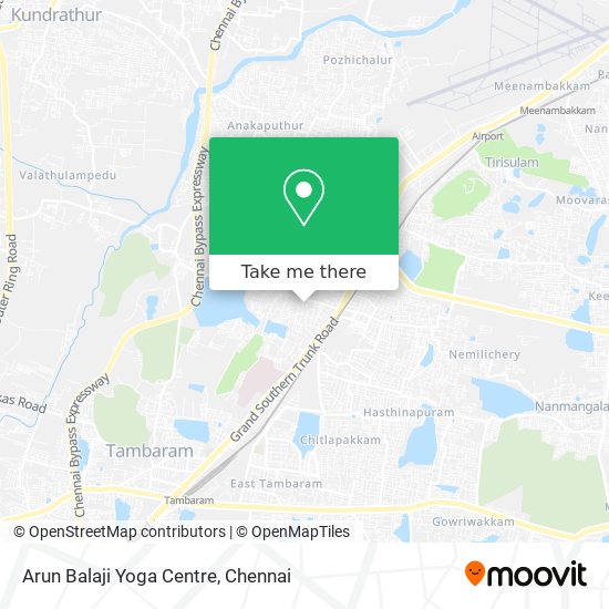 Arun Balaji Yoga Centre map