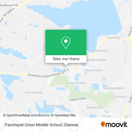Panchayat Union Middle School map