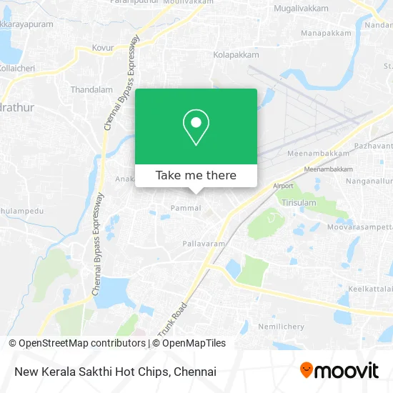 New Kerala Sakthi Hot Chips map
