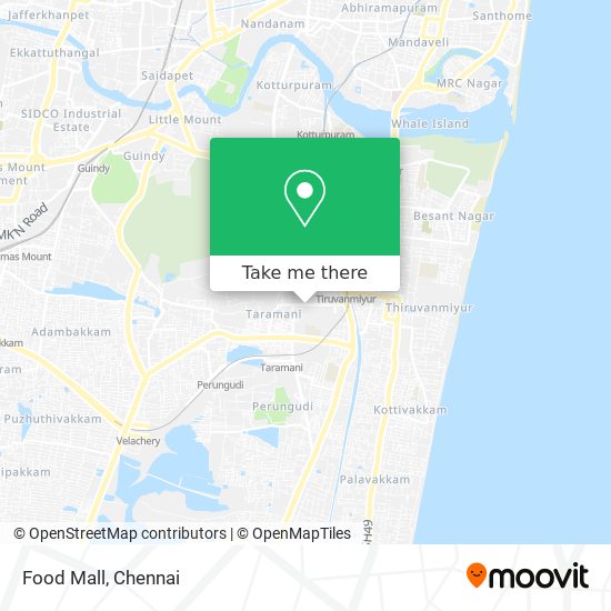 Food Mall map