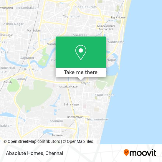 Absolute Homes map