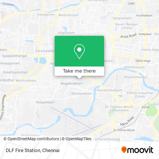 DLF Fire Station map