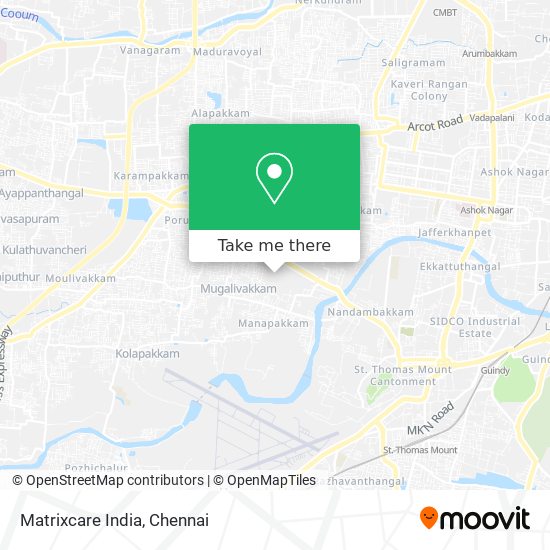 Matrixcare India map