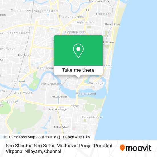 Shri Shantha Shri Sethu Madhavar Poojai Porutkal Virpanai Nilayam map