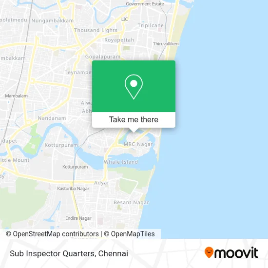 Sub Inspector Quarters map