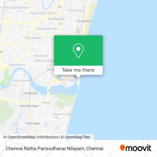 Chennai Ratha Parisodhanai Nilayam map