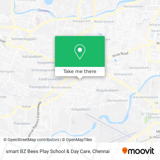 smart BZ Bees Play School & Day Care map