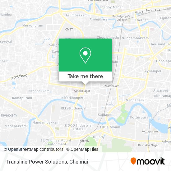 Transline Power Solutions map