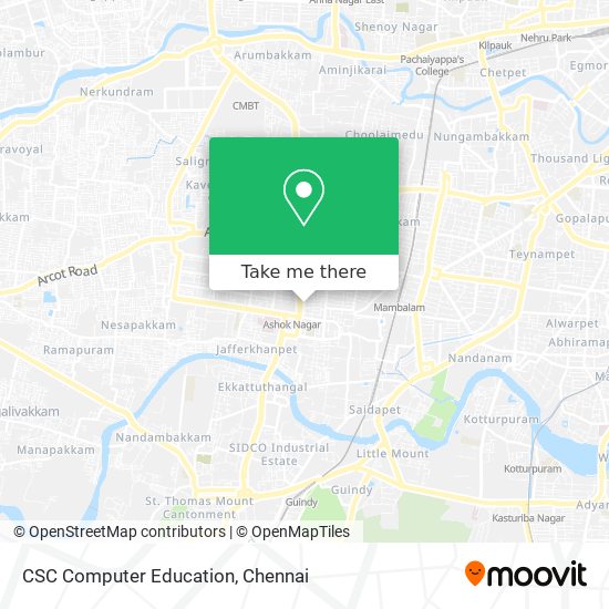 CSC Computer Education map