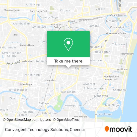 Convergent Technology Solutions map