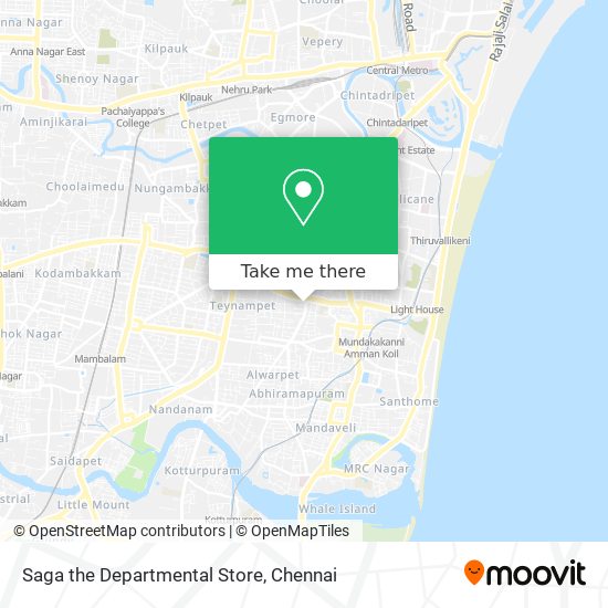 Saga the Departmental Store map