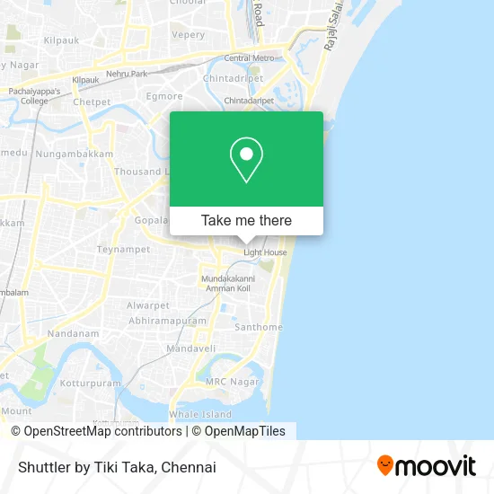 Shuttler by Tiki Taka map