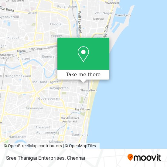 Sree Thanigai Enterprises map