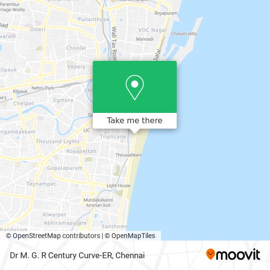 Dr M. G. R Century Curve-ER map