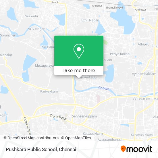 Pushkara Public School map