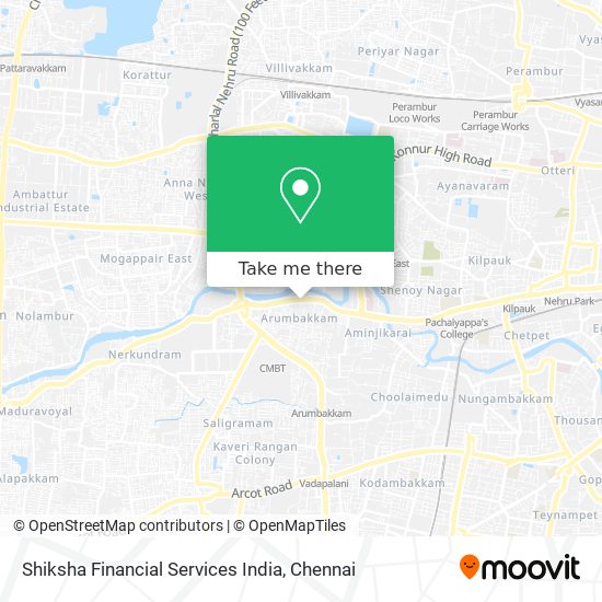 Shiksha Financial Services India map