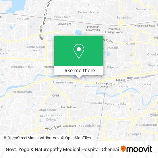 Govt. Yoga & Naturopathy Medical Hospital map