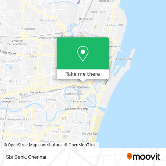 Sbi Bank map