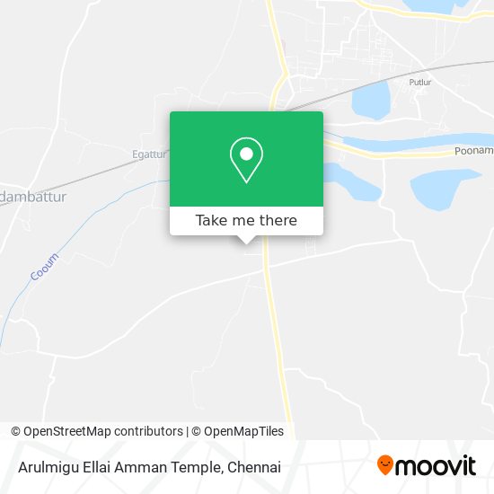 Arulmigu Ellai Amman Temple map