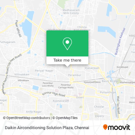 Daikin Airconditioning Solution Plaza map