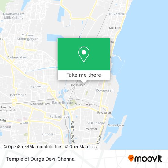 Temple of Durga Devi map