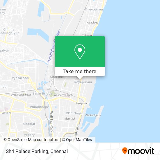 Shri Palace Parking map