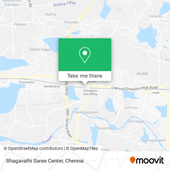 Bhagavathi Saree Center map