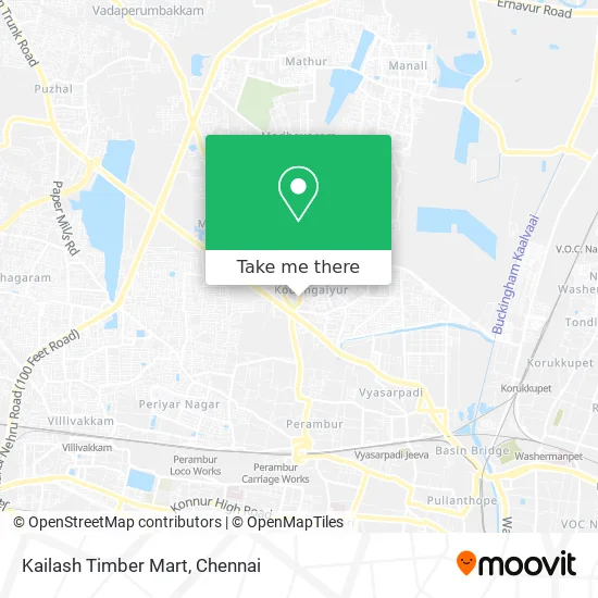 Kailash Timber Mart map