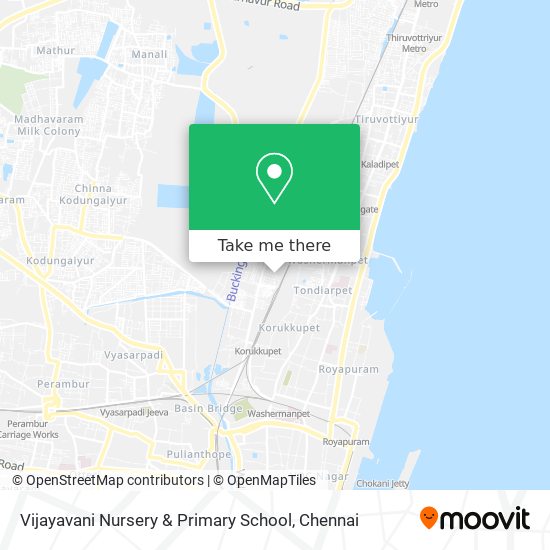 Vijayavani Nursery & Primary School map
