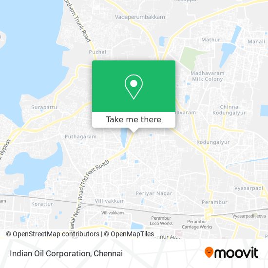 Indian Oil Corporation map