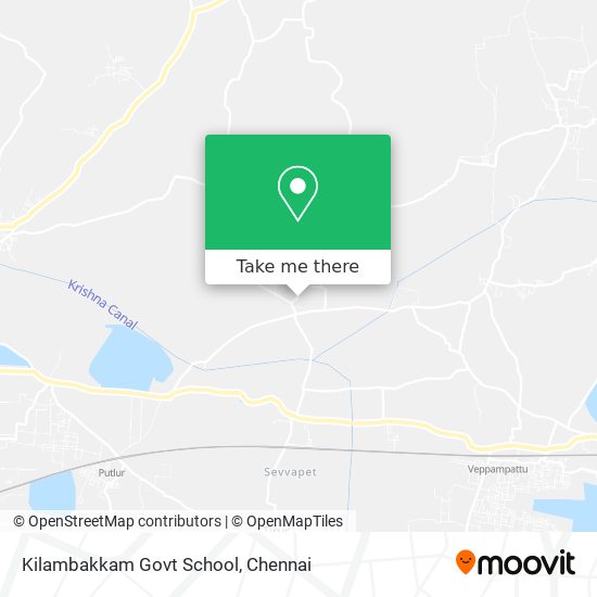Kilambakkam Govt School map