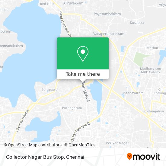 Collector Nagar Bus Stop map