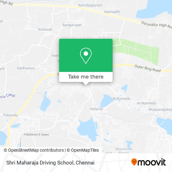 Shri Maharaja Driving School map