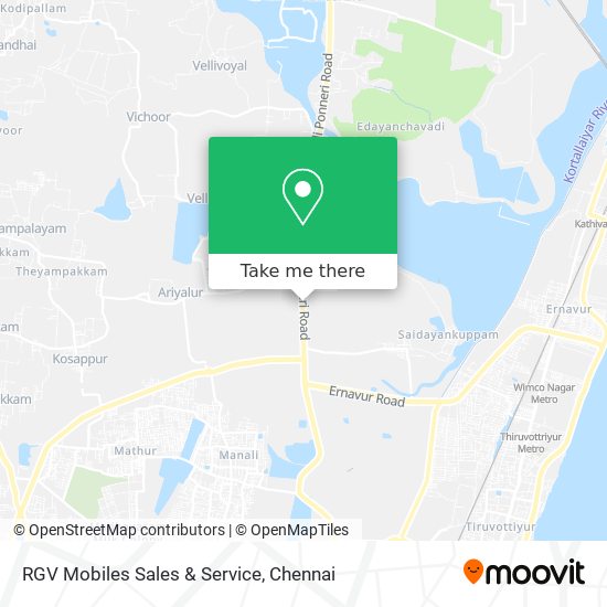 RGV Mobiles Sales & Service map