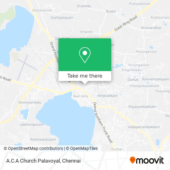A.C.A Church Palavoyal map
