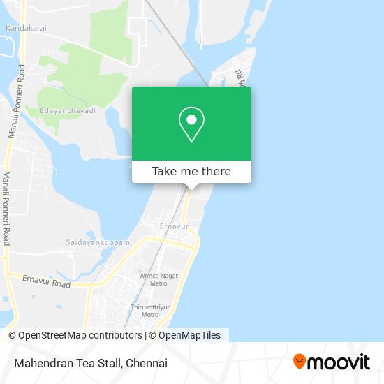 Mahendran Tea Stall map