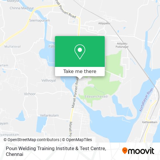 Poun Welding Training Institute & Test Centre map
