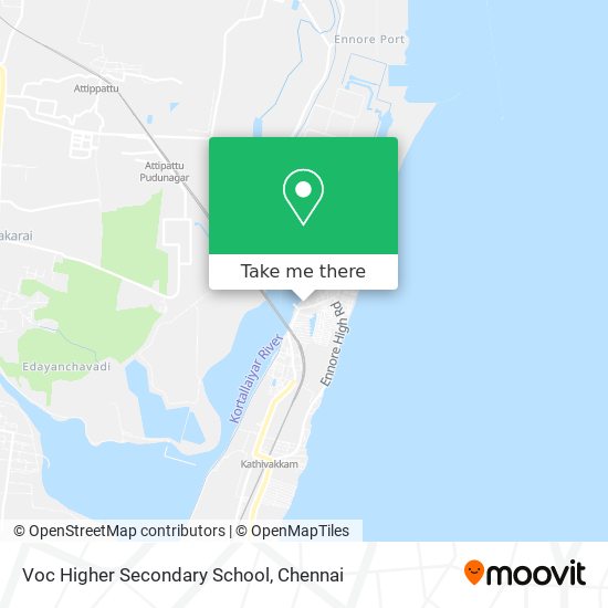 Voc Higher Secondary School map