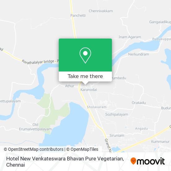 Hotel New Venkateswara Bhavan Pure Vegetarian map