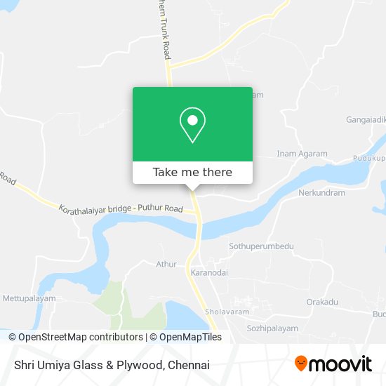 Shri Umiya Glass & Plywood map