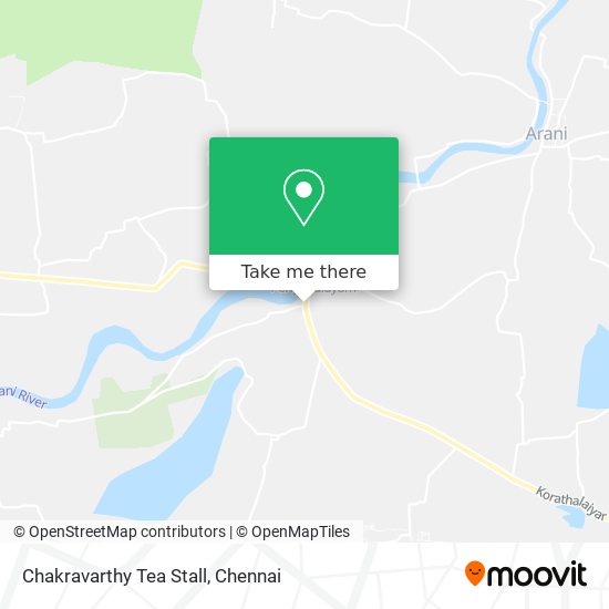 Chakravarthy Tea Stall map