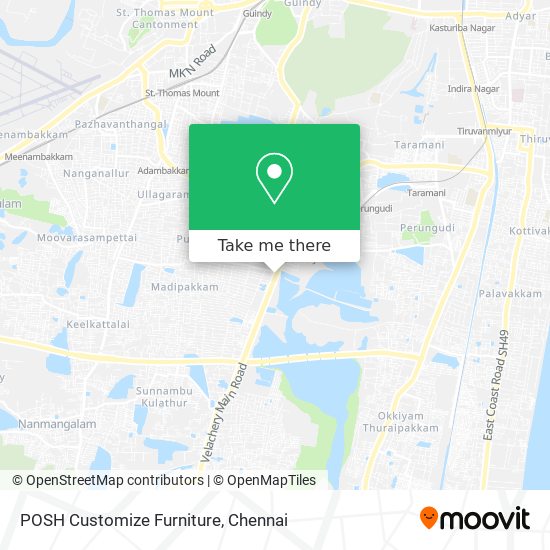 POSH Customize Furniture map
