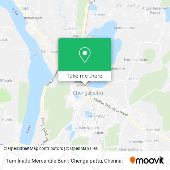 Tamilnadu Mercantile Bank-Chengalpattu map