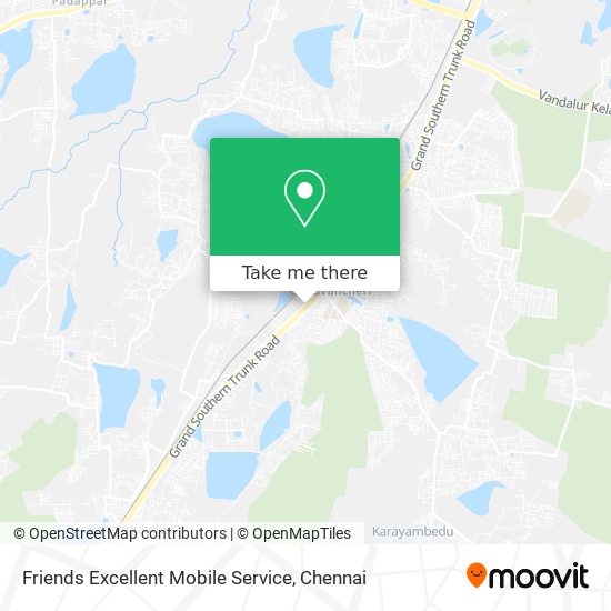 Friends Excellent Mobile Service map